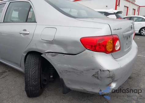 2010 Toyota Corolla Le из США, поврежденный, VIN 1NXBU4EE9AZ249251